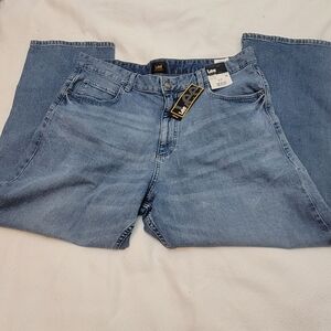 Lee Women's Light Blue Straight Leg Jeans